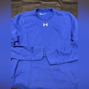 Under Armour Royal Blue Crewneck with Front Pocket
